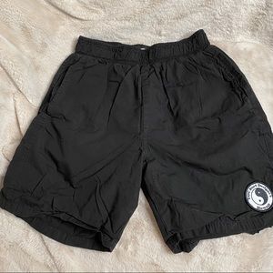 Black STAMPD Swim Trunk